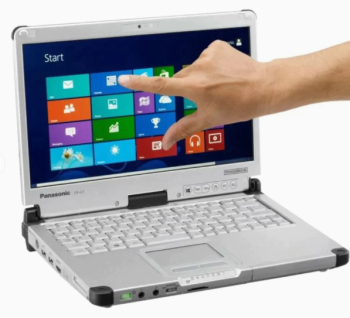 Panasonic Toughbook CF-C2CUHZFKM 12.5" HD Touch (Intel Core i5 4th Gen 8GB/256GB SSD Windows 10 Pro)