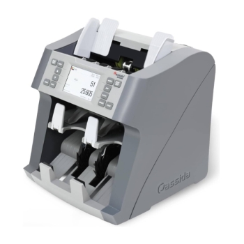 Cassida Artemis 2 Pocket Machine with Speed Up To 1000 Bills/Min and LCD Display Mix Value Counter & Sorter Machine