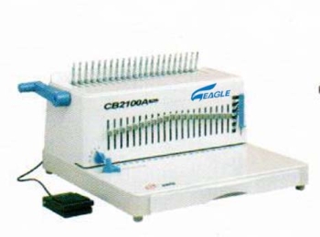 EAGLE CB 2100A PLUS ELECTRIC COMB BINDING MACHINE