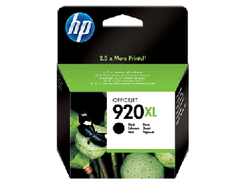 HP 920XL Black Officejet Ink Cartridge - Genuine