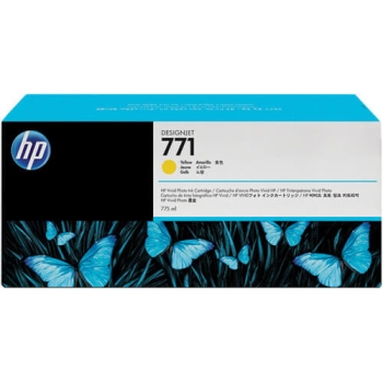 HP CE040A Yellow Designjet Ink Cartridge