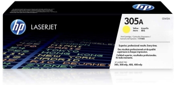 HP 305A Yellow LaserJet Toner Cartridge (CE412A)