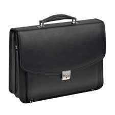 Targus 15.4 - 16 inch / 39.1 - 40.6cm Leather Attaché Laptop Case