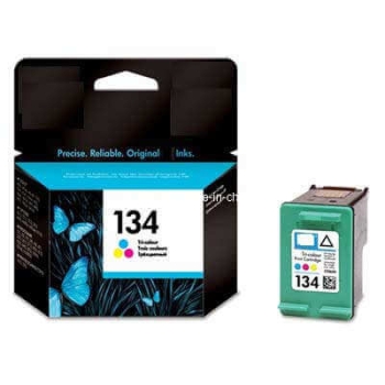 HP 134 Tri-color Original Ink Cartridge (C9363HE)