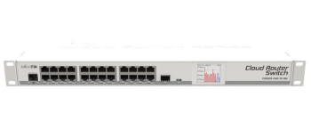 MikroTik CRS125-24G-1S-RM Cloud Router Gigabit Switch