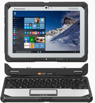 Panasonic Toughbook CF-20G0255VM 10.1" WUXGA Touch (Intel Core i5 7th Gen 8GB/256GB SSD Windows 10 Pro)