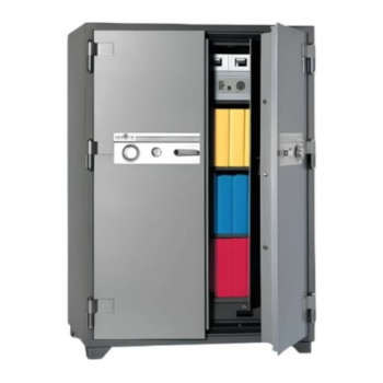 Shinjin GB-1745 Fireproof Office Safe – 201L Heavy Duty Safe with Key & Digital Lock