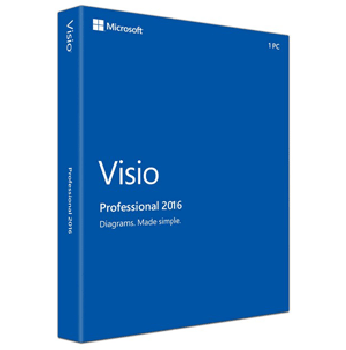 MS Visio Professional 2016 x32/x64 DVD
