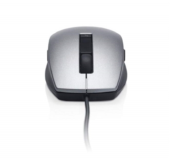 Dell 570-11349 Laser Mouse Scroll USB (6 Buttons) - Silver & Black