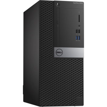 Dell OptiPlex 3040 MT, Intel Core i3-6100 Processor, 4GB Memory, 500GB 7200rpm Hard Disk, Ubuntu Linux