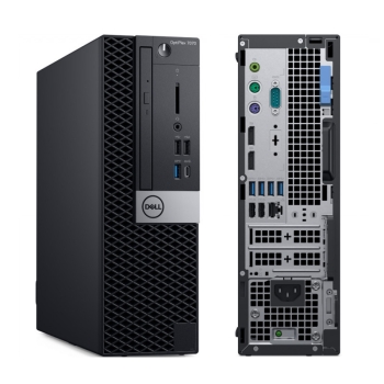 Dell Optiplex 7070 SFF Desktop (Core i7, 8GB, 1TB SATA HDD, Win10 Pro)