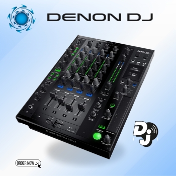 Denon DJ X1800 Prime Professional 4-Channel Club Mixer