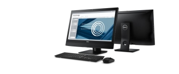 Dell OptiPlex 7440 All In One Desktop, Intel Core i5, 23.8" FHD NonTouch Display with Camera, 4GB memory, 500GB, Windows 7 Pro (64Bit Windows 10 License, Media) 3Yr Basic Warranty -NBD