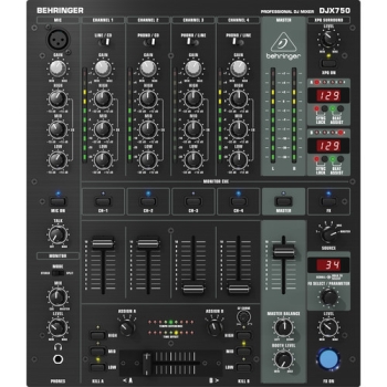 Behringer DJX750 Professional 5-Channel DJ Mixer