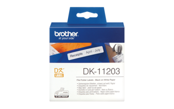 Brothers DK-11203 File Folder Labels 