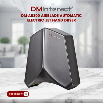 DMInteract DM-AB300 Airblade Automatic Electric Jet Hand Dryer