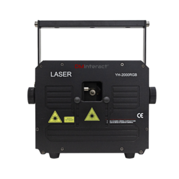 DMInteract DM-EL2W FullColor 2W Auto Laser Beam Stage Light