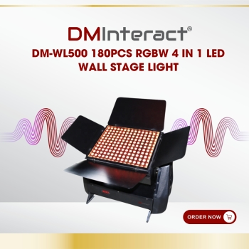 DMInteract DM-WL500 180Pcs RGBW 4 in 1 LED Wall Stage Light