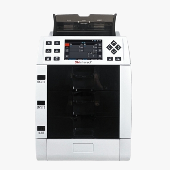 DMInteract DM-3000 3 Pocket 50 Multi Currency Sorter Money Counting Machine With External Display