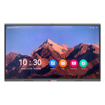 DMInteract 86" C Series 4K Touch Screen with 48MP Built-in Camera & Microphone, Android 13 & Windows 11 (Optional)