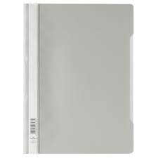 Perfekt Clear Folder Grey - Set of 5 (12 Pcs in 1 Pack)