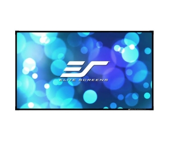 Elite Screens AR125WH2 125" Aeon Series 8K / 4K Ultra HD Fixed Frame Projector Screen