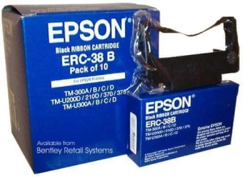 Epson ERC-38 Black Ribbon Cartridge 