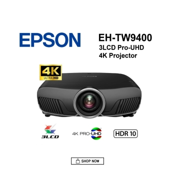 Epson EH-TW9400 2600 Lumens 4K PRO-UHD Projector