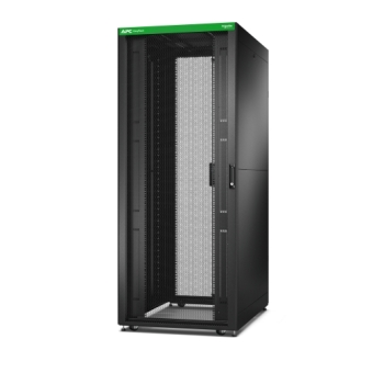 APC ER8222 42U-1200mm & Roof, Side Panel Castors Feet & 4 Brackets No Bottom Black Easy Rack