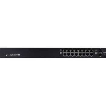 Ubiquiti EdgeSwitch 16-Port 150-W Managed PoE + Gigabit Switch with SFP