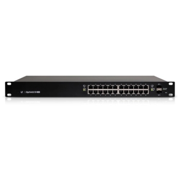 Ubiquiti EdgeSwitch 24-Port 250-W Managed PoE + Gigabit Switch with SFP