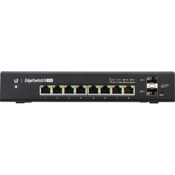 Ubiquiti EdgeSwitch 8-Port 150-Watt Managed PoE+ Gigabit Switch with SFP