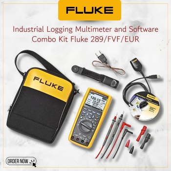 Industrial Logging Multimeter and Software Combo Kit Fluke 289/FVF/EUR