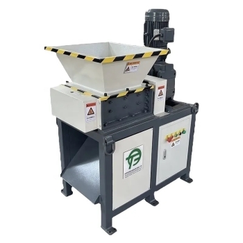 DMInteract DMFTS-400 Small Mini Double Shaft Plastic Recycling Shredder Granulator Machine