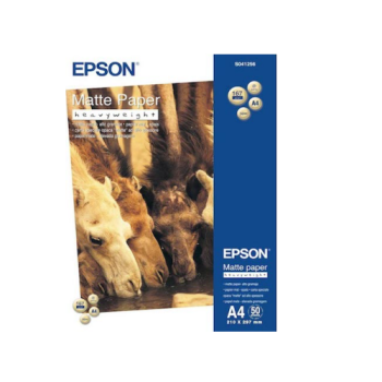 Epson Matte Paper Heavy Weight, DIN A4, 167g/m², 50 Sheets