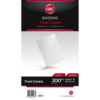 GBC POLYCLEAR MATT REPORT COVERS A4 350MIC PACK OF 100