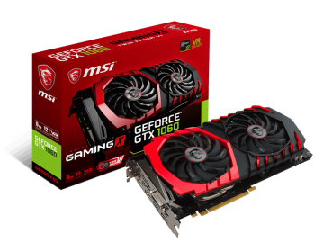 MSI GeForce GTX 1060 Gaming X 6G Graphics Card