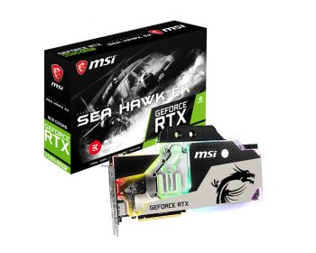 MSI GeForce RTX 2080 Super Sea Hawk Ek X Graphics Cards