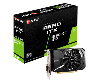 MSI GEFORCE GTX 1650 D6 AERO ITX OC Graphic Card