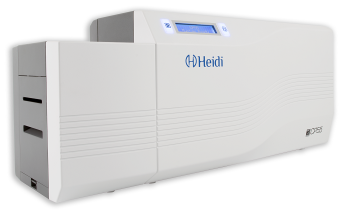 Heidi CP55-D Dual Sided ID Card Printer Bundle