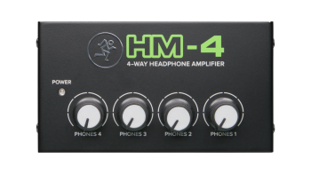 Mackie HM-4 4-Way Headphone Amplifier