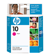 HP 10 Magenta Ink Cartridge