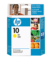 HP 10 Yellow Ink Cartridge