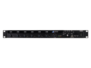 Australian Monitor HS250 6 Channel 250W Mixer Amplifier