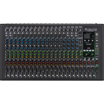 Mackie ONYX24 Multitrack USB With 24-Channel Premium Analog Mixer 