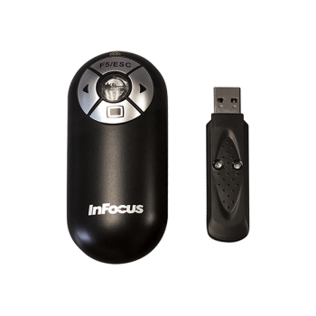 InFocus HW-PRESENTER-3 Presenter 3 RF Remote with Laser Pointer