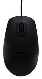 Dell Optical Scroll USB Mouse (2 buttons scroll) Black -Mice