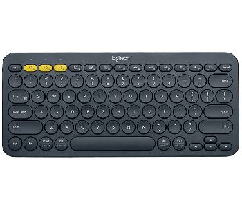 Logitech K380 Multi-Device Bluetooth Keyboard (Black)