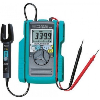 Kyoritsu Model KM2001 Digital Multimeter with AC/DC Clamp Sensor