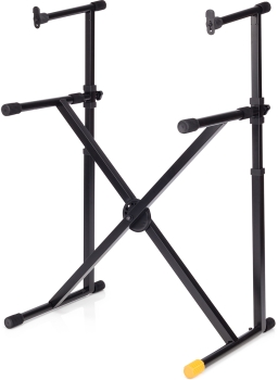 Hercules KS210B EZ-LOK Double Tier X Multi-Keyboard Stand